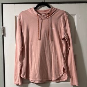 Columbia Soft Pink Hooded Long-Sleeve Pullover